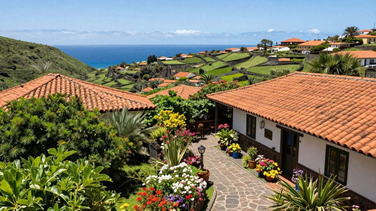 Versteckte Finca im grünen Valle Gran Rey auf La Gomera