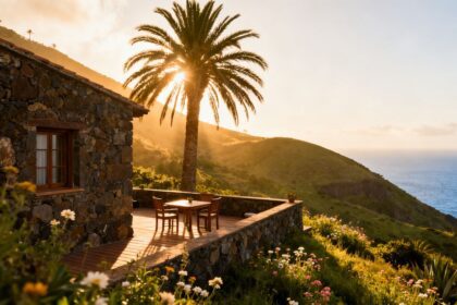 Versteckte Hütte auf La Gomera mit Meerblick